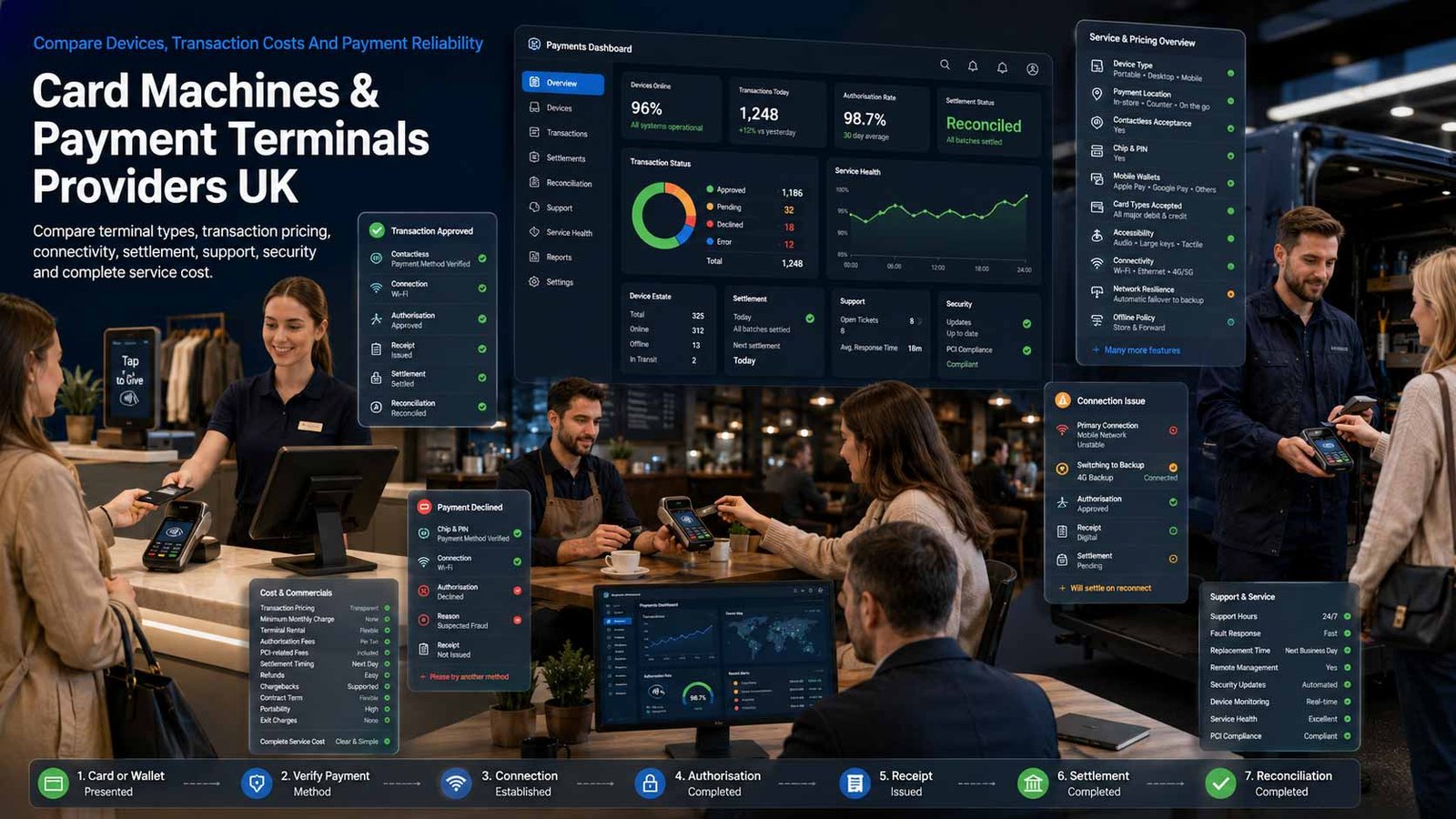 Compare Card Machines and Payment Terminals UK Business card machine, contactless payment terminal and payment acceptance tools for a UK company