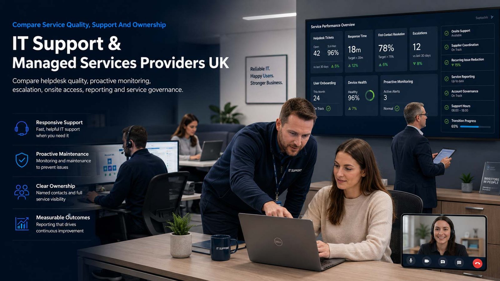 Compare IT Support and Managed Services Providers UK Compare IT support and managed service providers for UK businesses