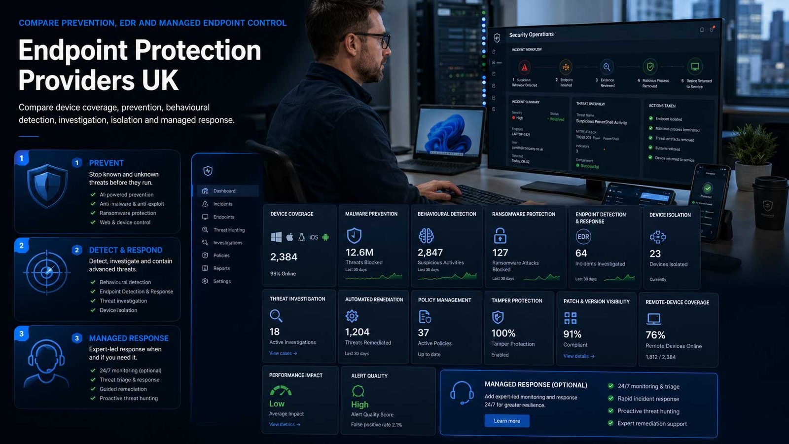 Endpoint protection for UK business devices