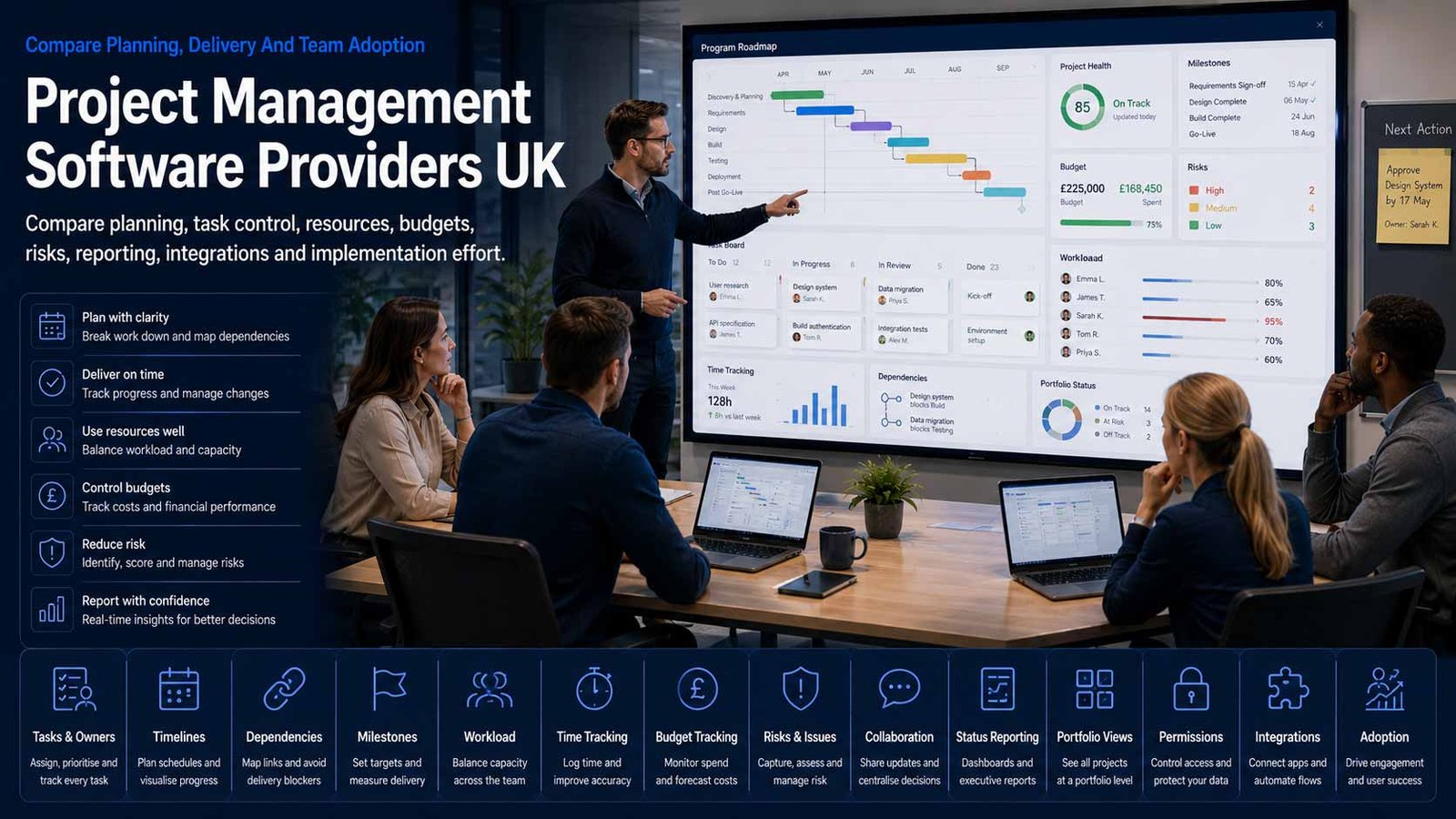 Compare Project Management Software Providers UK IT and technology services comparison for UK businesses